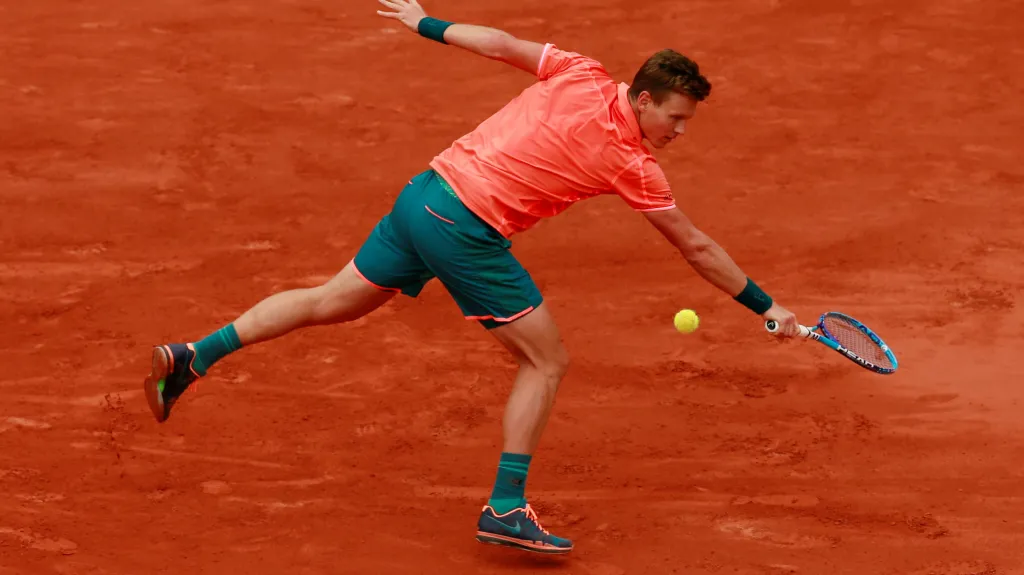 Tomáš Berdych na French Open