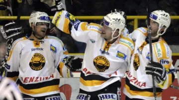 Radost hráčů Litvínova