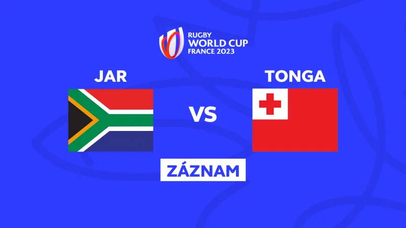 Záznam utkání JAR – Tonga