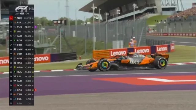 Na Hungaroringu slavil McLaren, vyhrál Norris před Piastrim