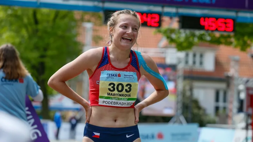 Rychlochodkyně Eliška Martínková