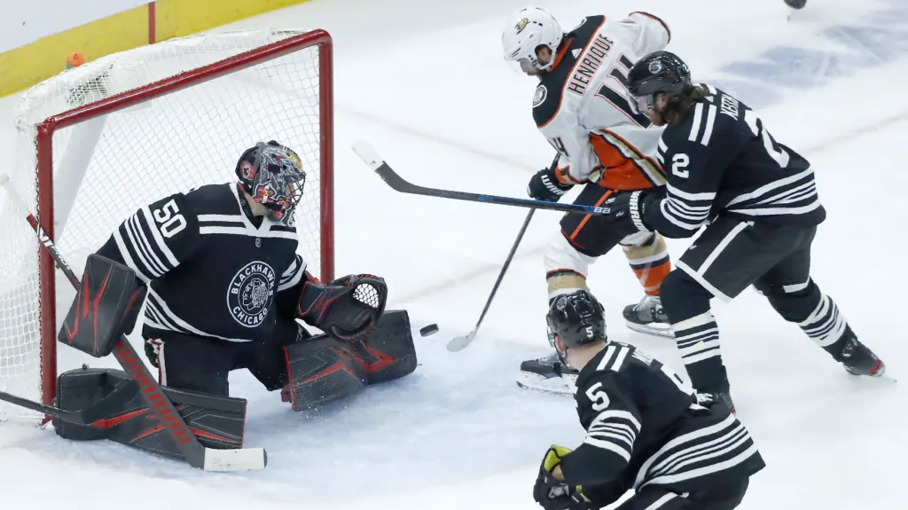 Utkání Chicago - Anaheim