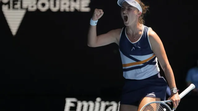 Krejčíková přešla přes Azerenkovou do čtvrtfinále Australian Open