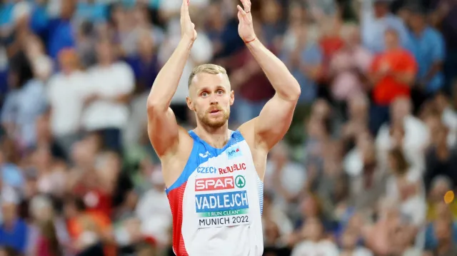 Nejlepší hod oštěpaře Vadlejcha ve finále ME