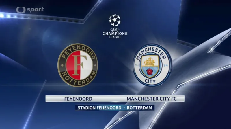Sestřih utkání Feyenoord - Manchester City