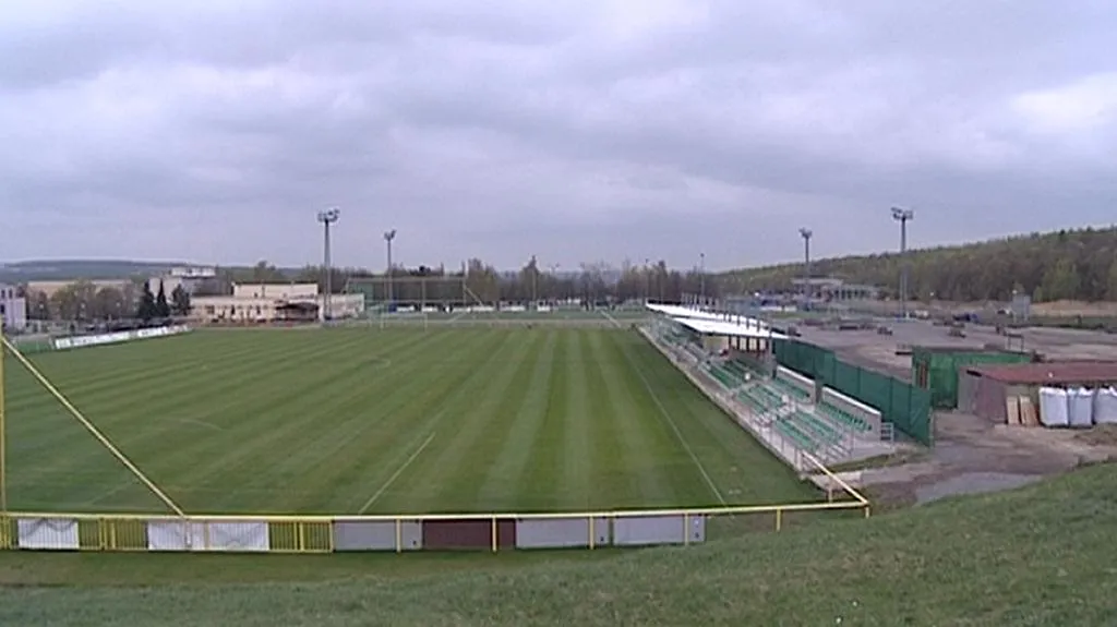 Fotbalový stadion v Mostě
