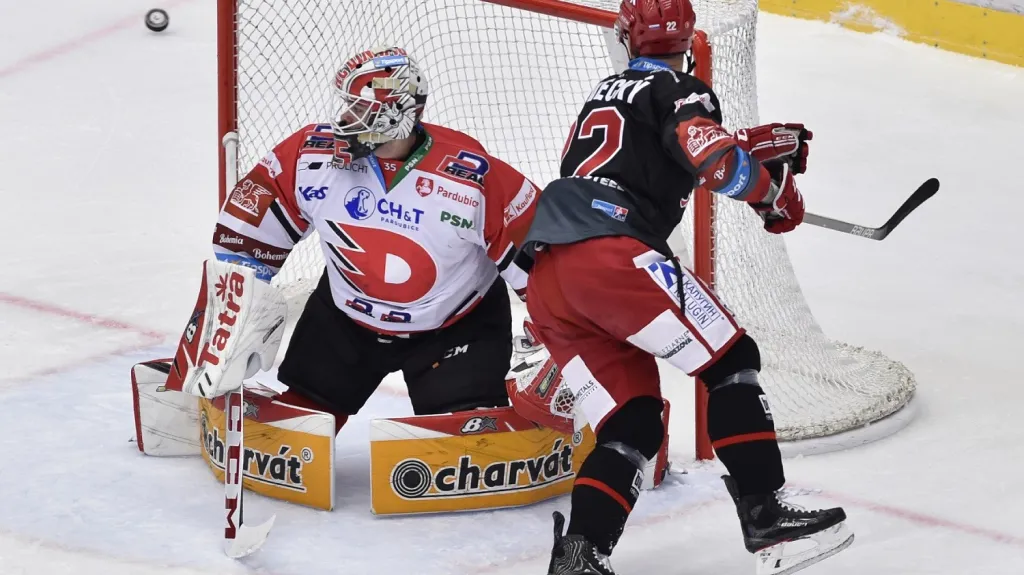 Utkání Třinec - Pardubice