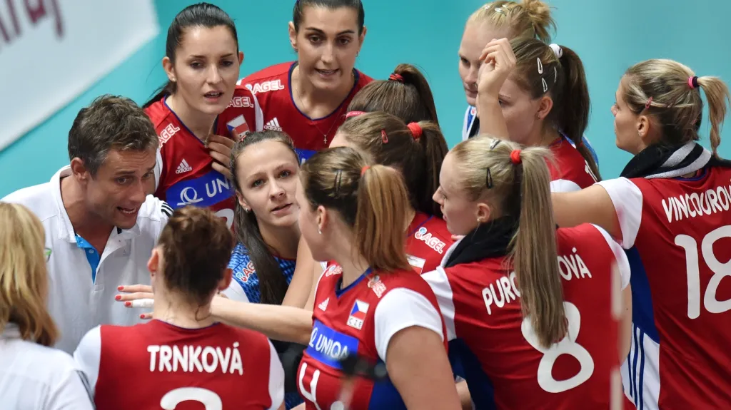 České volejbalistky
