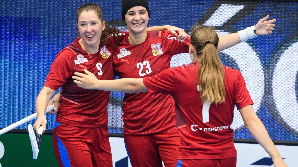 České florbalistky