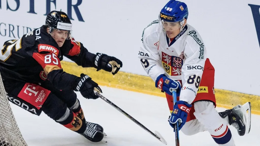 Filip Přikryl v utkání s Německem