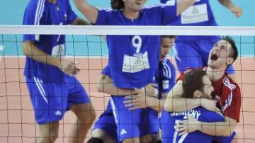 Radost českých volejbalistů