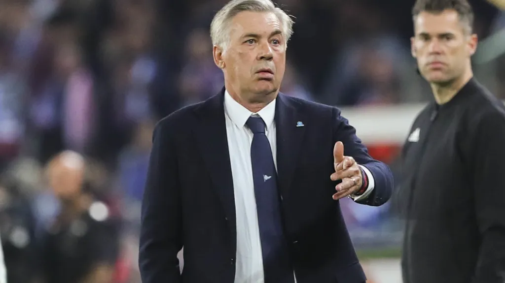 Kouč Neapole Carlo Ancelotti