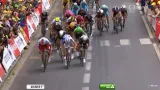 Poslední kilometr 5. etapy Tour de France