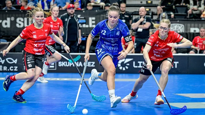 Sestřih superfinále florbalistek Střešovice – Vítkovice