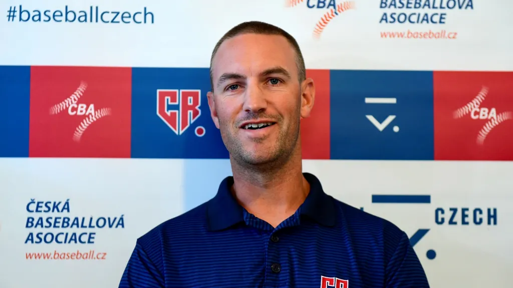 Trenér české baseballové reprezentace Mike Griffin