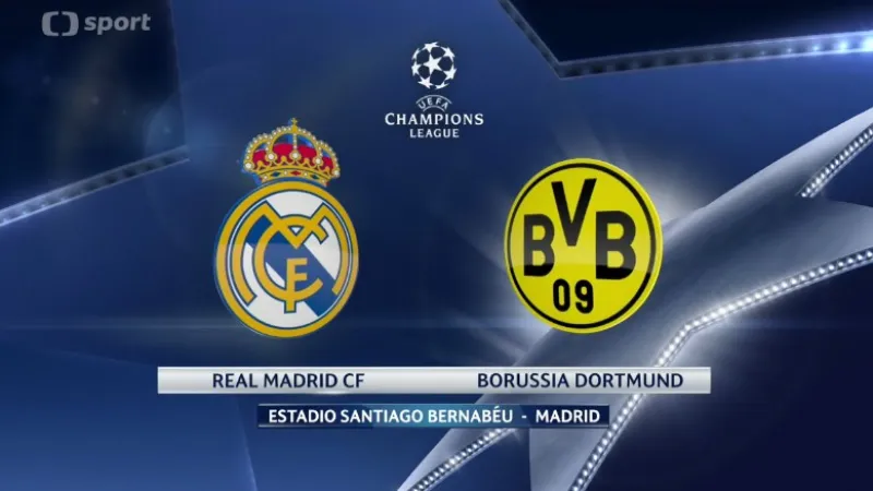 Sestřih utkání Real Madrid - Borussia Dortmund
