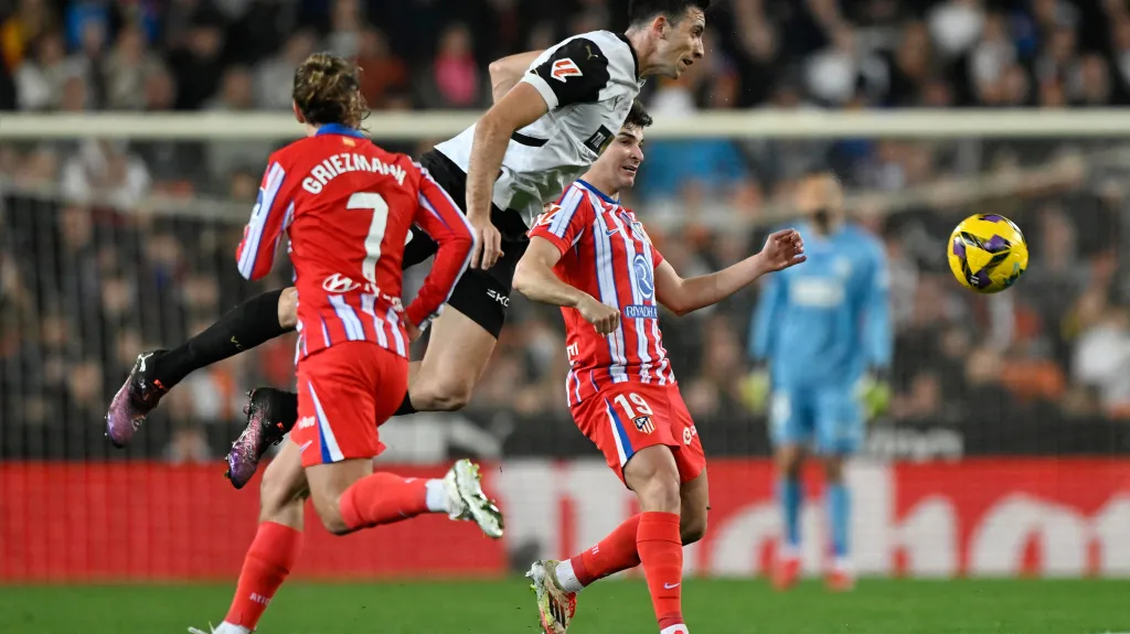 Utkání Valencie – Atlético Madrid