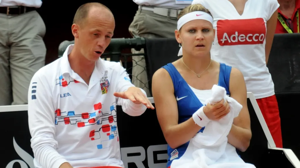 Petr Pála a Lucie Šafářová