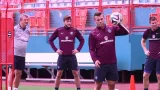 Angličtí fotbalisté se připravují na MS v Miami