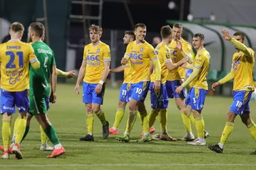 Radost fotbalistů Teplic