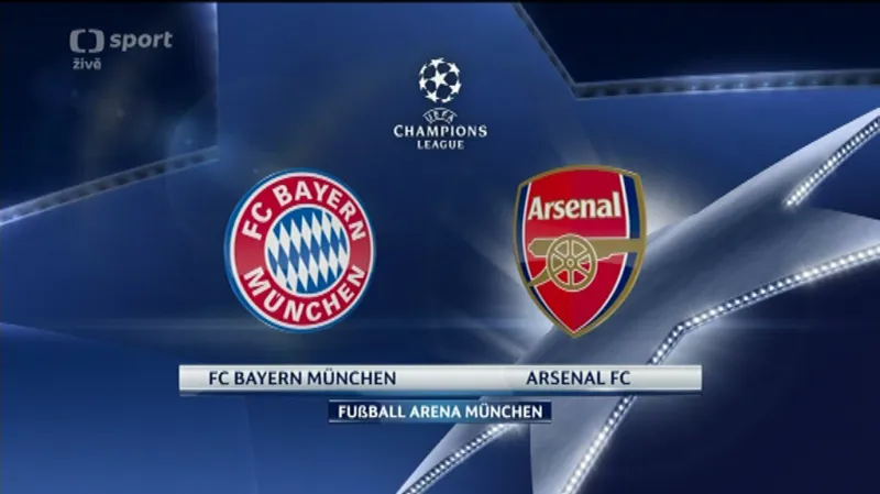 Sestřih utkání Bayern Mnichov - Arsenal