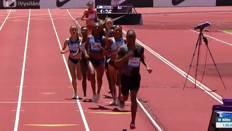 Semenyaová vyhrála běh na 800 metrů