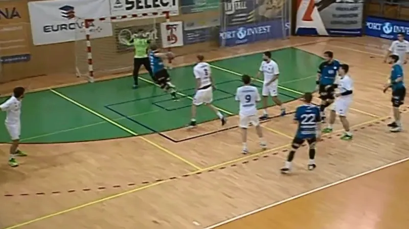 Sestřih utkání 4. čtvrtfinále házenkářů Frýdek-Místek - Plzeň