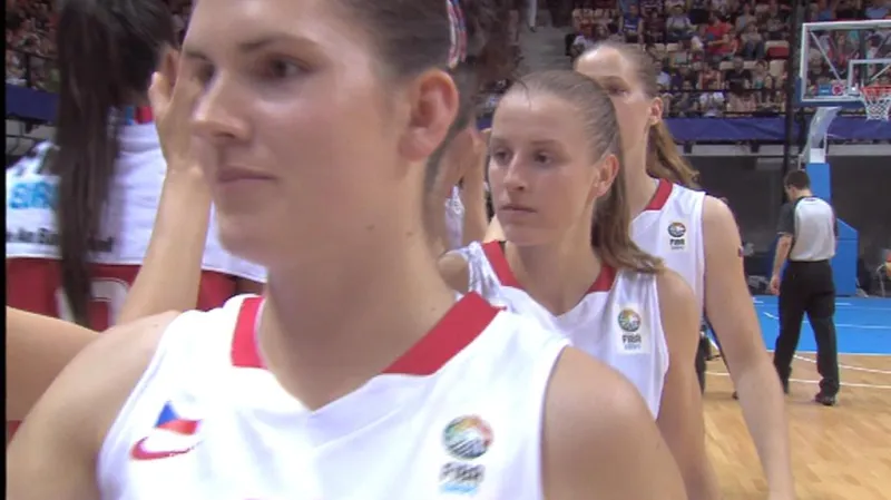 Sestřih utkání basketbalistek Česko - Chorvatsko