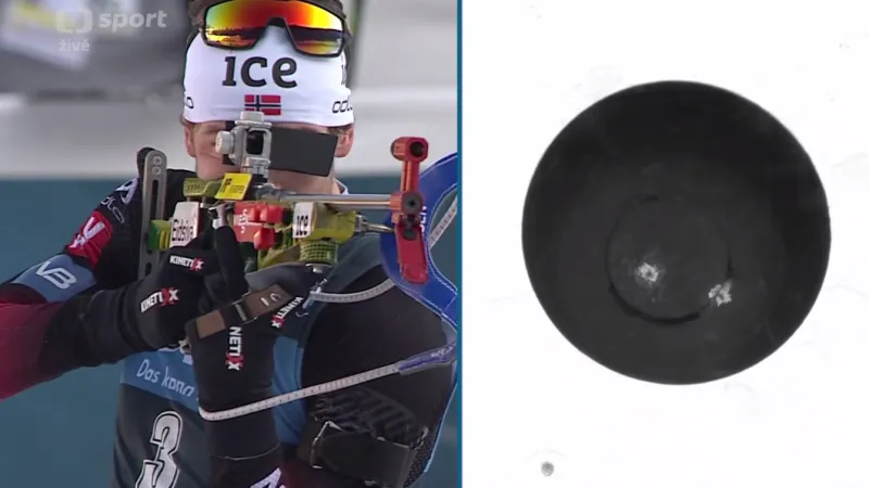 Sestřih závodu mužů s hromadným startem