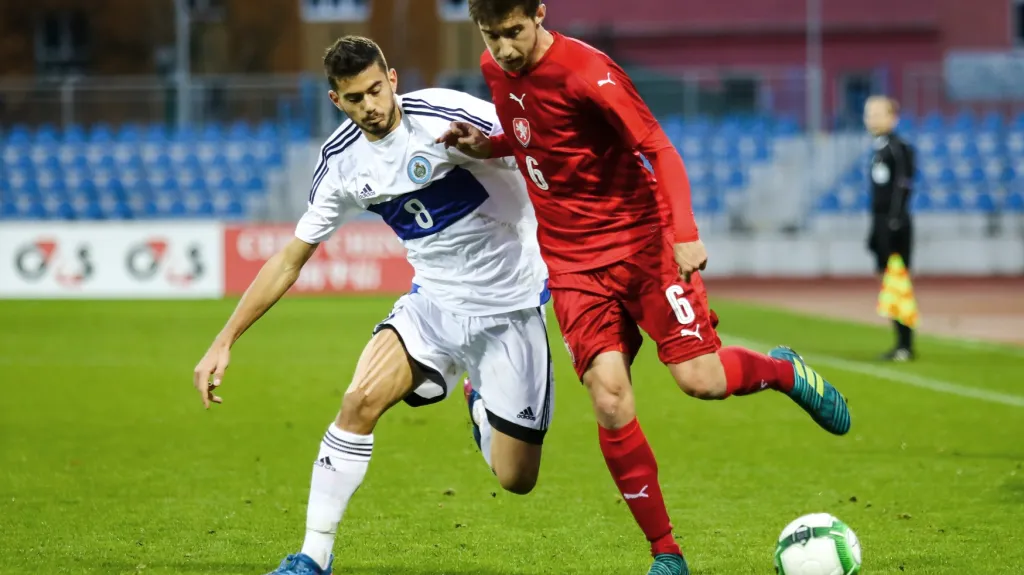 Utkání Česko U21 - San Marino U21
