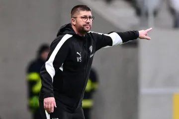 Dočasný trenér a sportovní ředitel Slovácka Veliče Šumulikoski