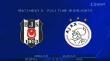 Sestřih utkání Besiktas Istanbul - Ajax Amsterodam