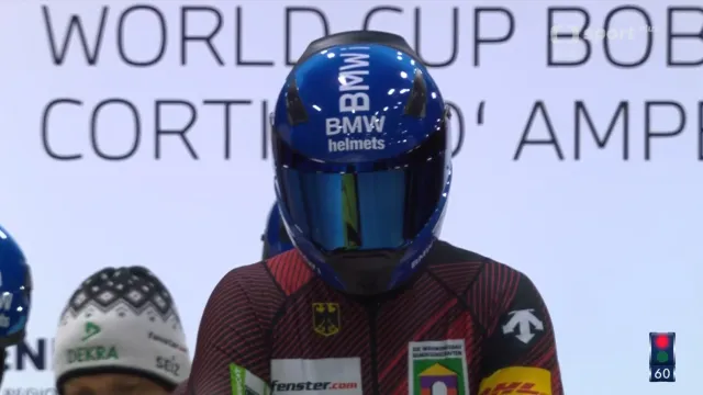 Vítězná jízda čtyřbobu Johannese Lochnera na SP v  Cortině d’Ampezzo