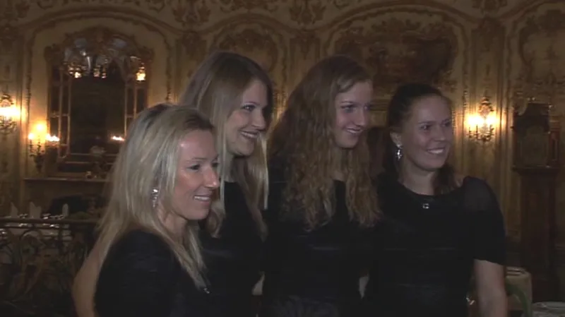 Oslavy českého týmu