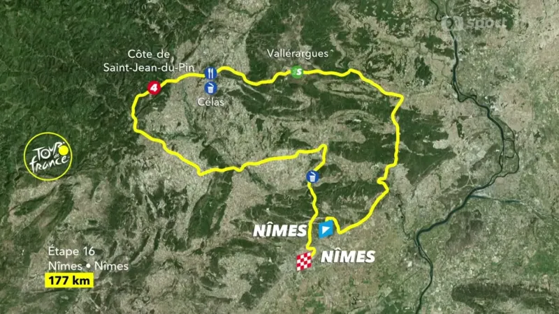 Představení 16. etapy Tour de France