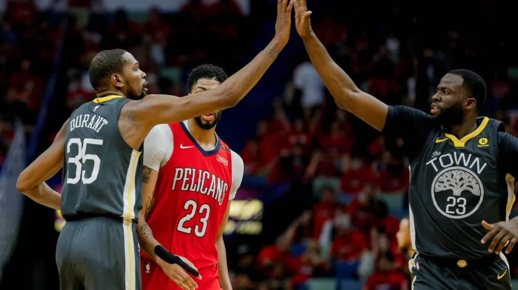 Kevin Durant a Draymond Green z Golden State