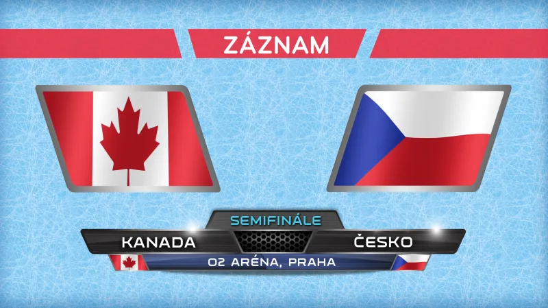 Záznam utkání Kanada - Česko