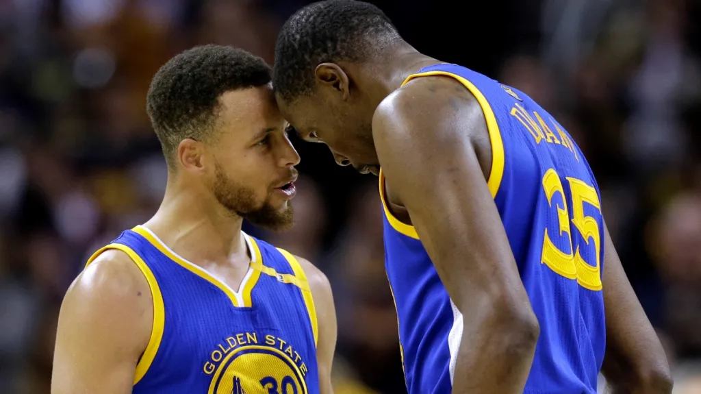 Stephen Curry a Kevin Durant