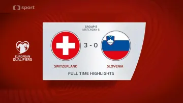 Sestřih utkání Švýcarsko – Slovinsko