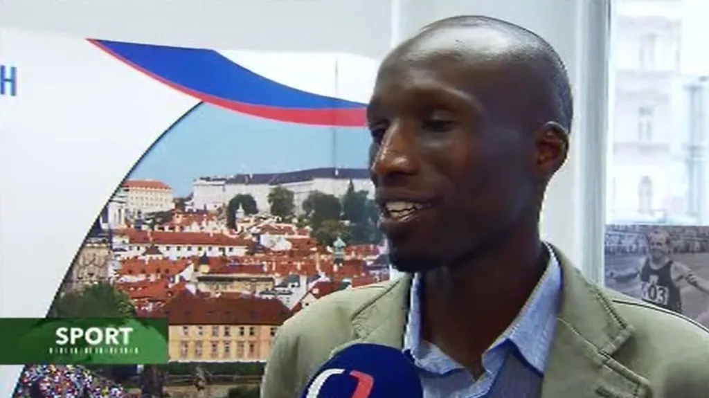 Prahu před O2 Grand Prix navštívil elitní běžec Wesley Korir