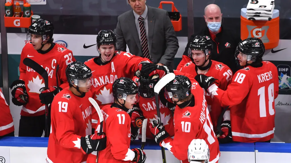 Slavící junioři Kanady