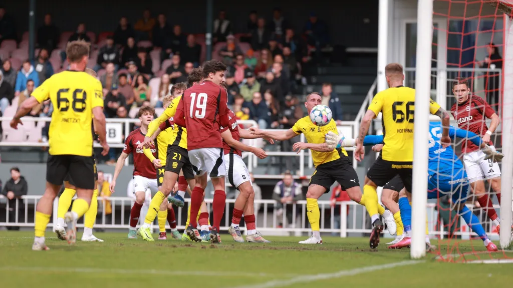 Utkání Sparta B – Zbrojovka Brno