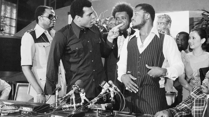 Muhammad Ali a Joe Frazier