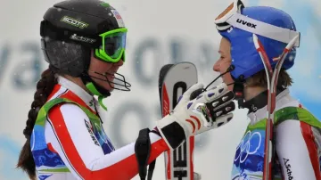 Šárka Záhrobská a Marlies Schildová