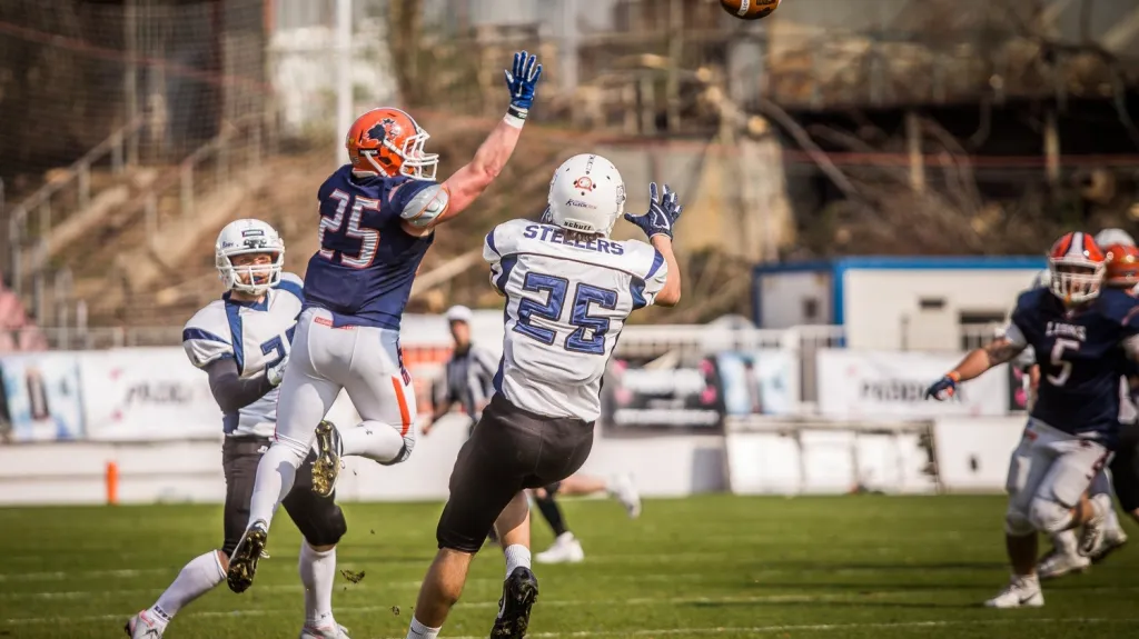 Utkání Prague Lions - Ostrava Steelers