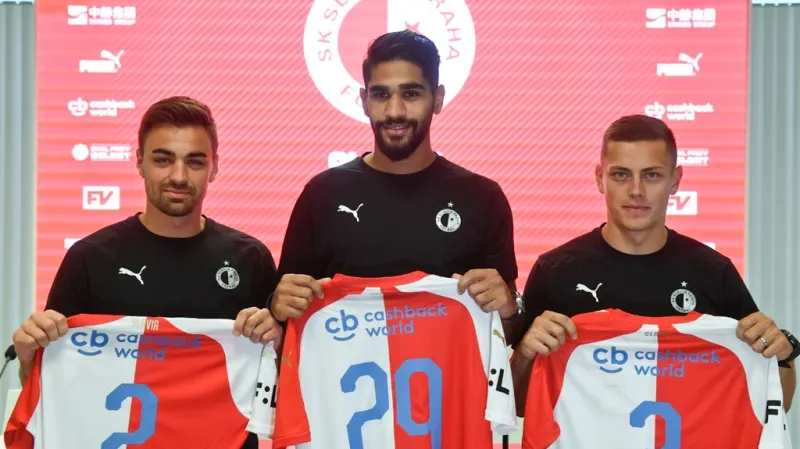 Nové posily Slavie: Hovorka, Hilál, Holeš