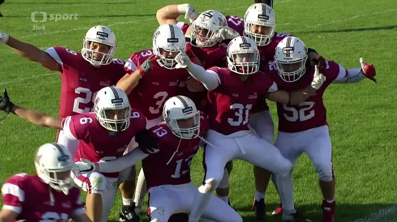 Sestřih utkání Přerov Mammoths - Ostrava Steelers