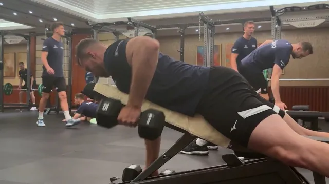 Čeští volejbalisté se chystají na favorita z Brazílie