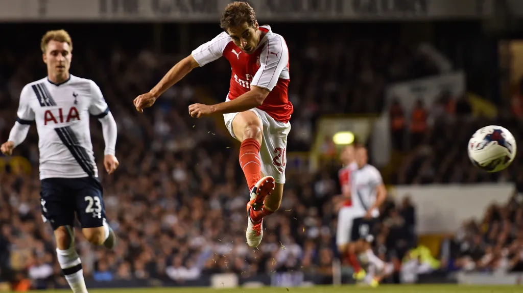 Flamini se trefil za Arsenal v Ligovém poháru