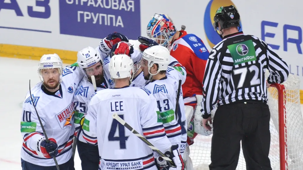 Radost hráčů Magnitogorsku